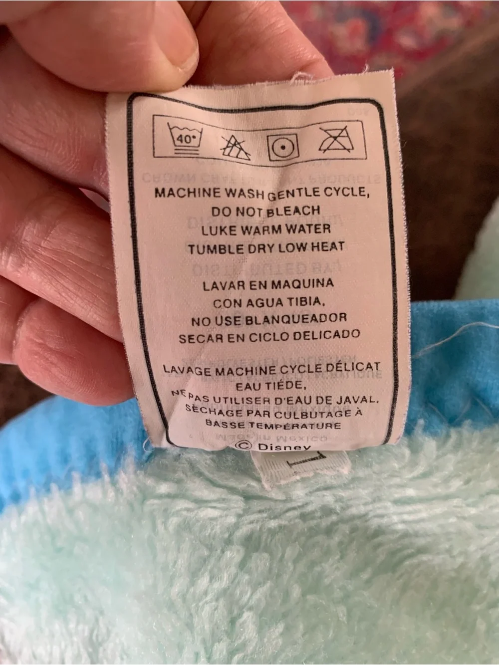 Vintage Winnie the Pooh & Piglet Blanket Plush Fleece 30x45 Baby Disney